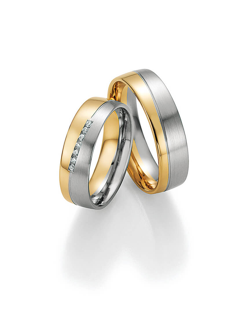 Goldringe Bicolor ab 1.399,- € pro Paar