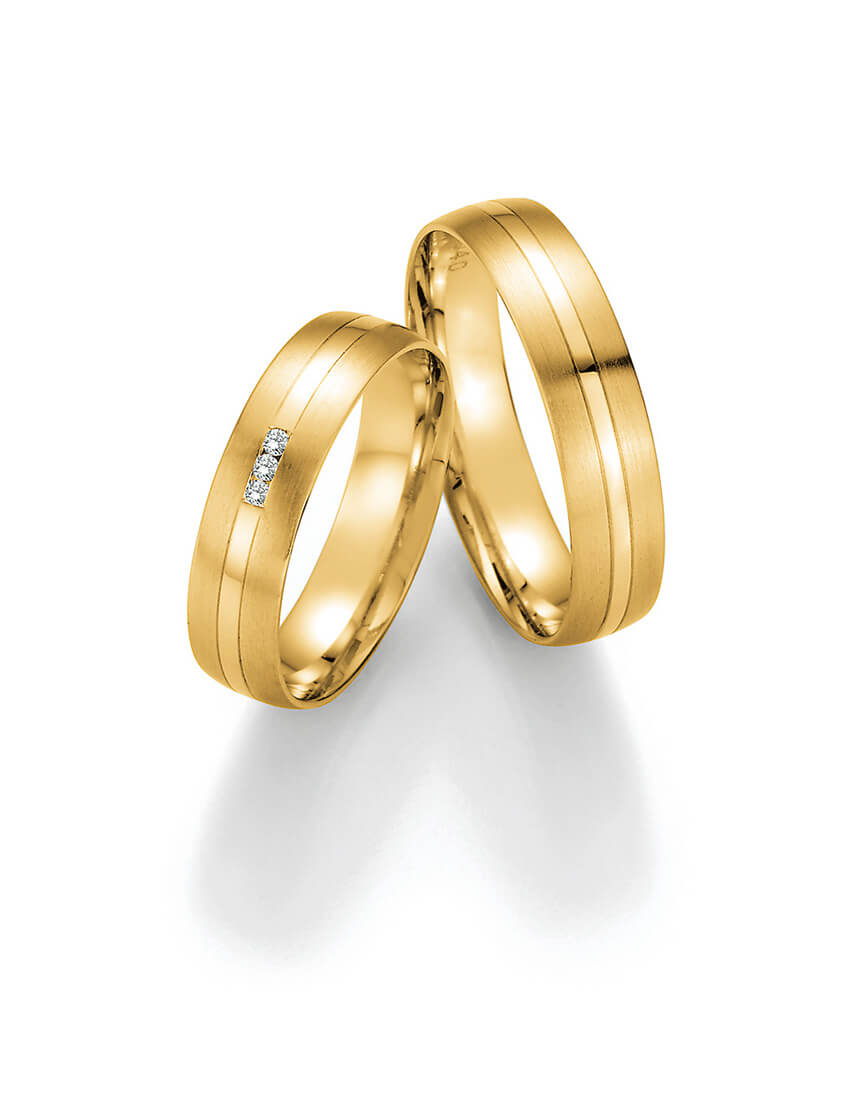 Trauringe Gelbgold ab 649,- € pro Paar