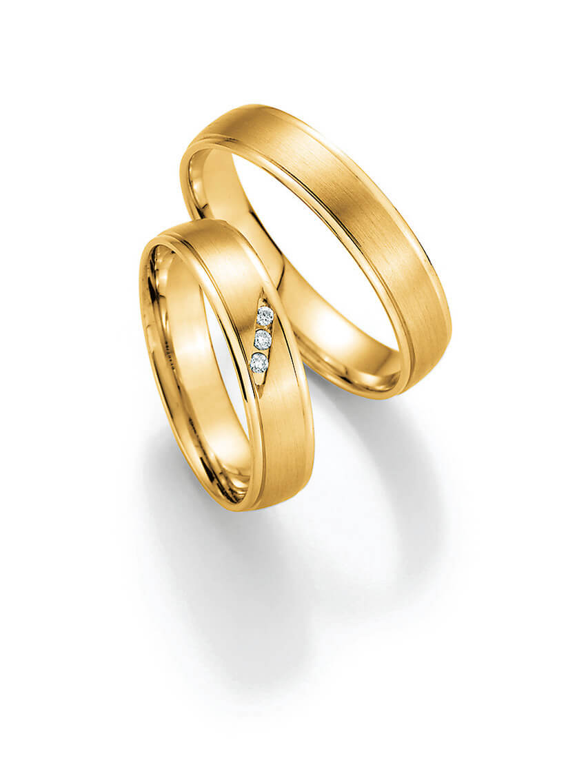 Hochzeitsringe Gelbgold ab 649,- € pro Paar