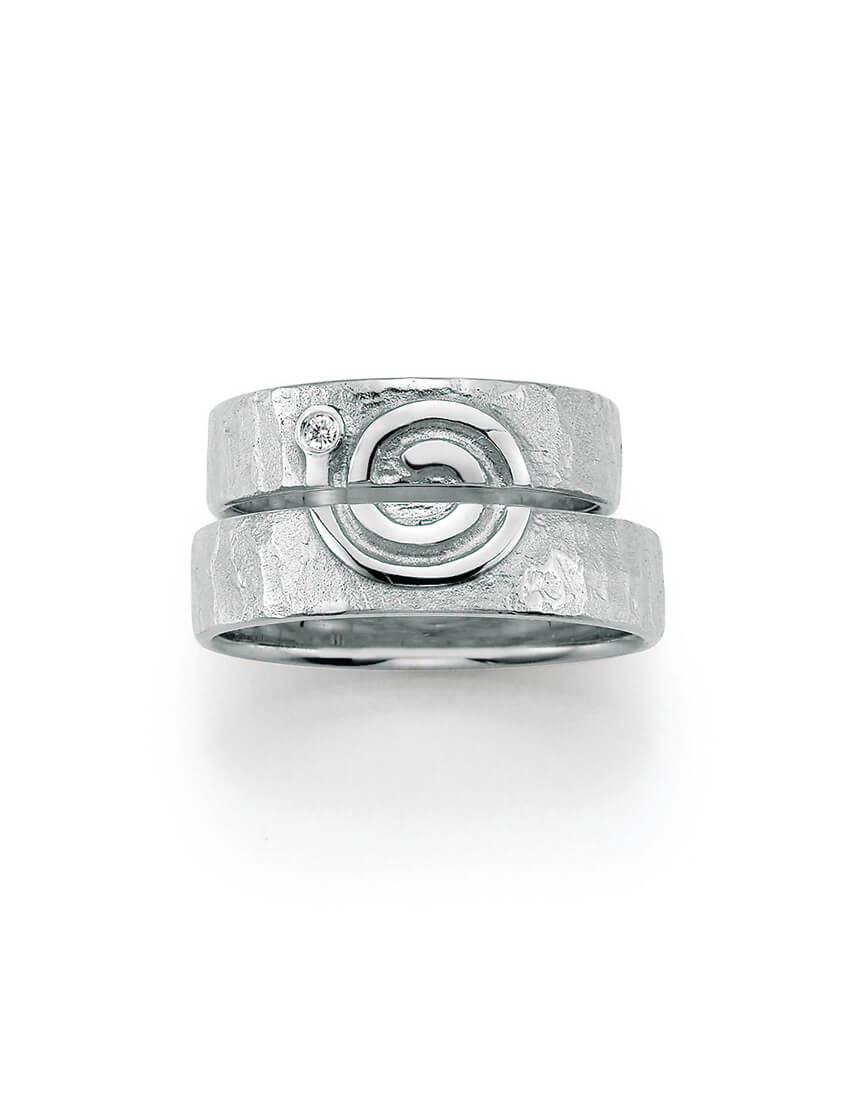 Trauringe Silber ab 248,- € inkl. Brillanten pro Paar