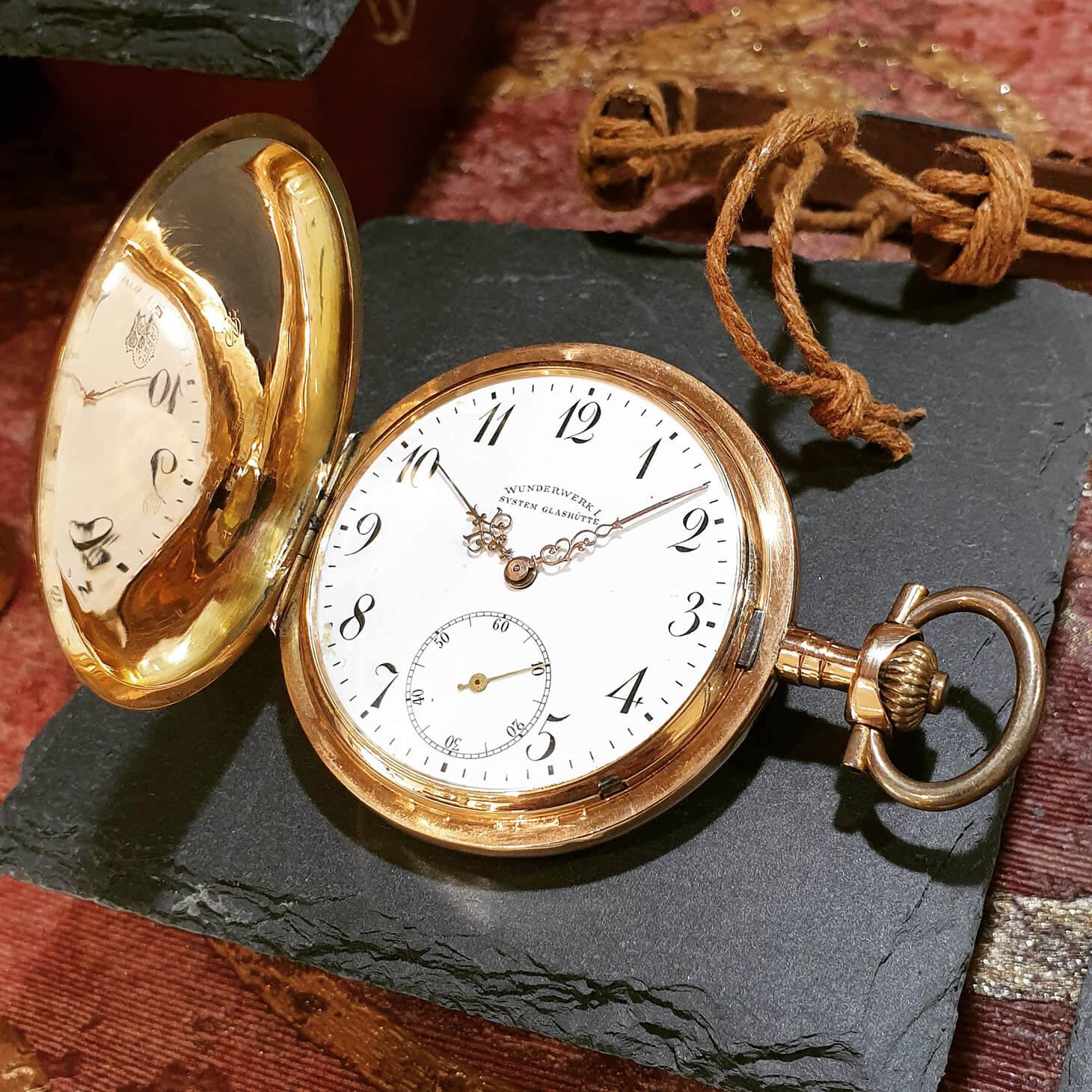 Taschenuhr Gold